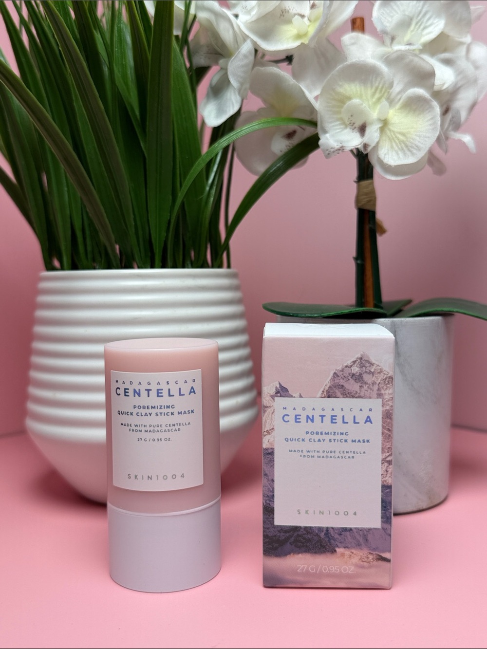 Skin1004 Madagascar Centella Pink Quick Clay Stick Mask